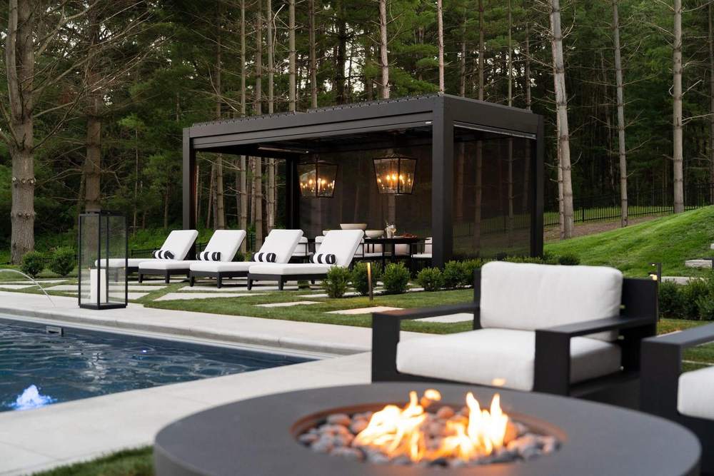 Woodbury Modern — landscape project in Woodbury, MN by Schifsky Companies