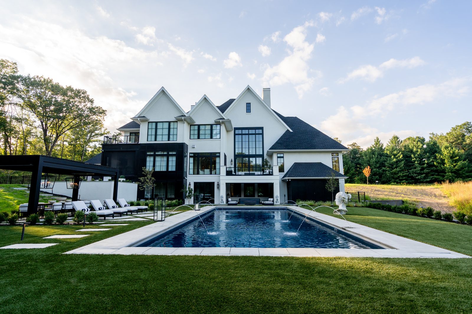 The Crown Jewel - landscape project in Lake Elmo, MN by Schifsky Companies