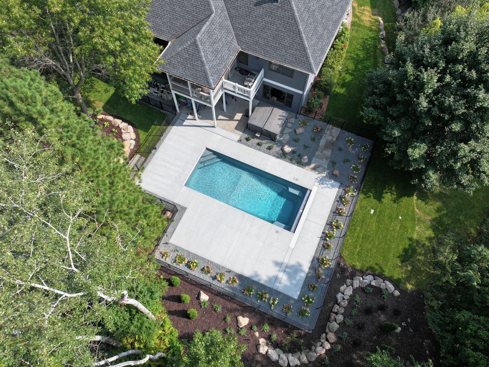 Still Waters - landscape project in Mahtomedi, MN by Schifsky Companies